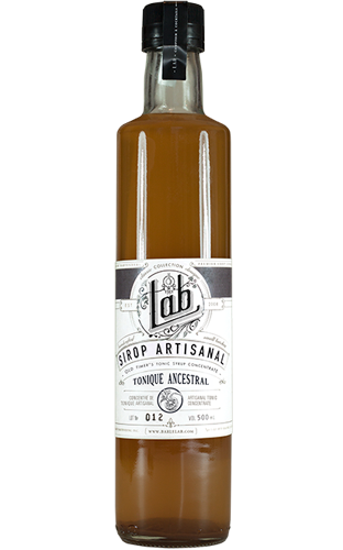Sirop pour cocktail du LAB : Tonique ancestral | Bar le LAB, bar à cocktails à Montréal